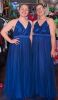Adult Female Costumes to Hire - Blue Dress - Sequin Bodice - S